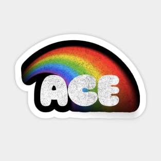 Ace / Retro 70s Soft-Rock Fan Art Sticker